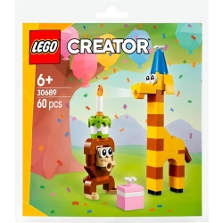 Klocki LEGO 30689 Urodzinowe zwierzaki CREATOR